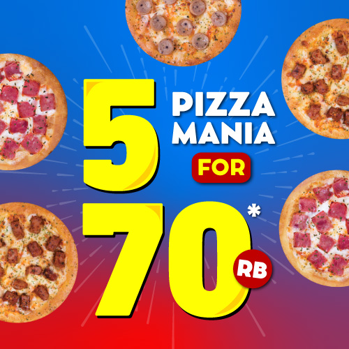 5 Pizza Mania for 70K