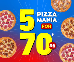 5 Pizza Mania for 70K