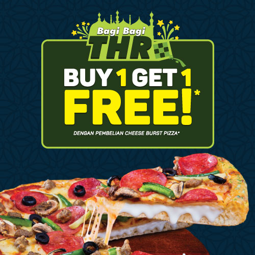 THR - Beli 1 Gratis 1 Pizza