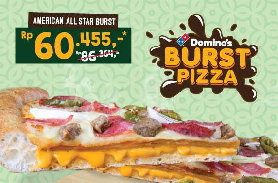 Diskon 30% American All Star Cheese Burst