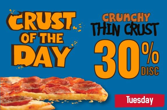 CRUST OF THE DAY - TUESDAY