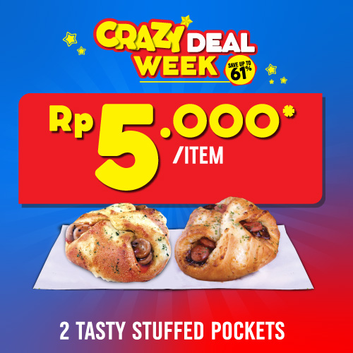 2 Tasty Stuffed Pocket 10K