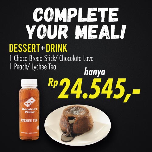 Dessert + Drink for 27K