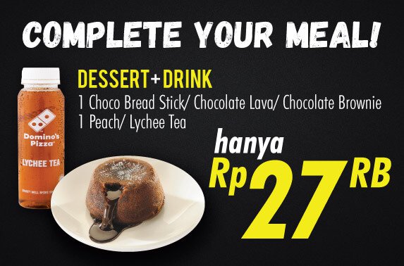 Dessert + Drink for 27K
