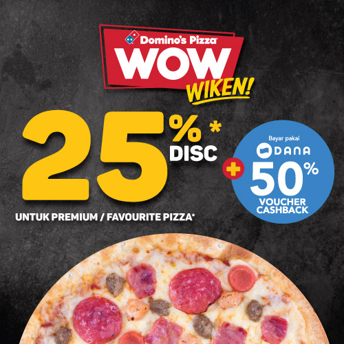 Wow Wiken! 25% OFF