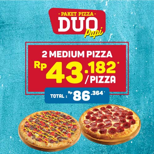 PAKET PIZZA DUO - FAVOURITE / SUPER VALUE
