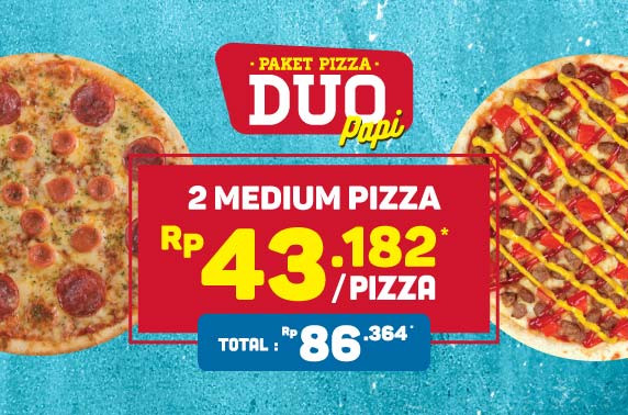 PAKET PIZZA DUO - FAVOURITE / SUPER VALUE