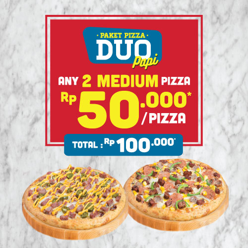 PAKET PIZZA DUO