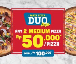PAKET PIZZA DUO