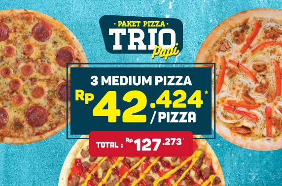 PAKET PIZZA TRIO - FAVOURITE / SUPER VALUE