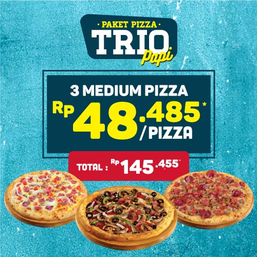 PAKET PIZZA TRIO - PREMIUM