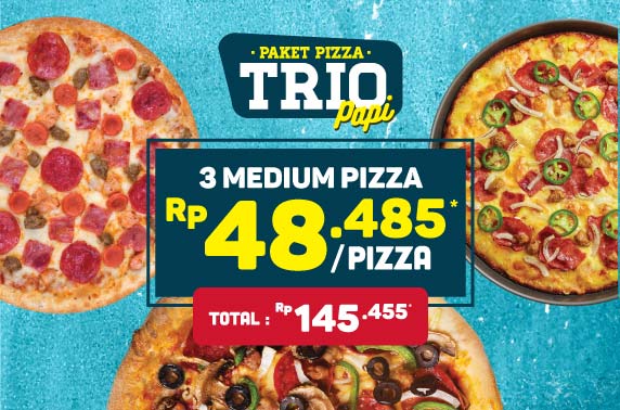 PAKET PIZZA TRIO - PREMIUM