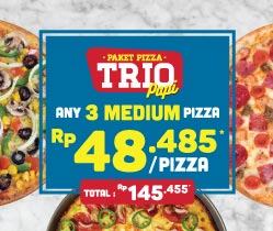 PAKET PIZZA TRIO