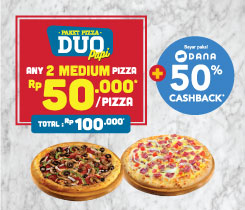 PAKET PIZZA DUO