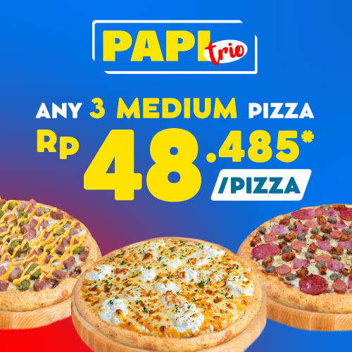 Paket Pizza Trio