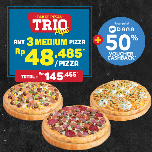 Paket Pizza Trio