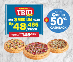 PAKET PIZZA TRIO