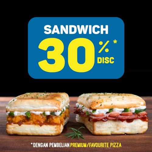 30% OFF SANDWICH