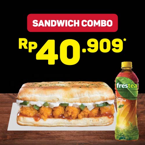 RUSTIC FRIED CHICKEN SANDWICH COMBO