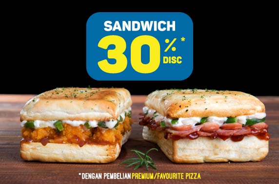 30% OFF SANDWICH